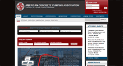 Desktop Screenshot of concretepumpers.com